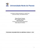 “PROCESSO ORÇAMENTÁRIO DA EMPRESA CONSULT LTDA”