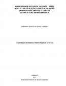 O ENSINO DA MATEMÁTICA PARA CRIANÇAS AUTISTAS .