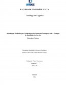 A Sistêmica para Modelagem da Gestão do Transporte sob o Enfoque da Qualidade do Serviço