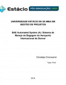 O Sistema de Manejo de Bagagem do Aeroporto Internacional de Denver