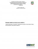 RESUMO SOBRE AS ESCOLAS DO DIREITO: JUSNATURALISMO E EXEGESE, COMPARAR EXEGESE COM PANDECTISMO, HISTORICISMO E REALISMO JURÍDICO