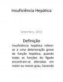 A Insuficiência Hepática