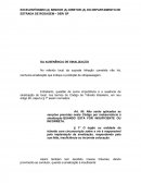 EXCELENTÍSSIMO (A) SENHOR (A) DIRETOR (A) DO DEPARTAMENTO DE ESTRADA DE RODAGEM – DER/ SP - DA AUSÊNCIA DE SINALIZAÇÃO