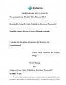 Resenha Do Artigo É União Poliafetiva: Escritura Necessária?