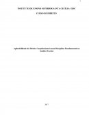 A Aplicabilidade do Direito Constitucional como Disciplina Fundamental no Âmbito Escolar