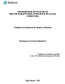 MBA EM ARQUITETURA E PROJETOS DE CLOUD COMPUTING