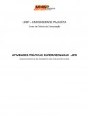 O DESENVOLVIMENTO DE UMA FERRAMENTA PARA COMUNICAÇÃO EM REDE