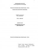 PROJETO INTEGRADO MULTIDISCIPLINAR – PIM V TECNOLOGIA EM GESTÃO FINANCEIRA