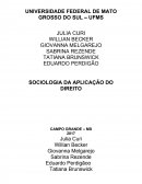 A Sociologia como aplicação do direito