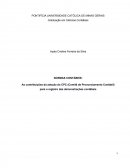 As Contribuições da adoção do CPC (Comitê de Pronunciamento Contábil) para o registro das demonstrações contábeis