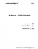 A LINGUAGEM DE PROGRAMAÇÃO LUA