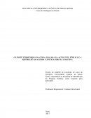 O LIMITE TERRITORIAL DA COISA JULGADA NA AÇÃO CIVIL PÚBLICA