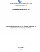 DIMENSIONAMENTO DA REDE DE DISTRIBUIÇÃO DE ÁGUA DE UM LOTEAMENTO NA CIDADE DE IBOTIRAMA-BA