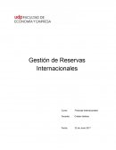 Gestión de Reservas Internacionales