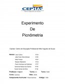 O Experimento de Picnometria