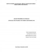 ANÁLISE ERGONÔMICA NO TRABALHO ESTUDO DE CASO NO BANCO ITAÚ AGÊNCIA OURO BRANCO- MG