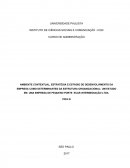 O AMBIENTE CONTEXTUAL, ESTRATÉGIA E ESTÁGIO DE DESENVOLVIMENTO DA EMPRESA COMO DETERMINANTES DA ESTRUTURA ORGANIZACIONAL: UM ESTUDO EM UMA EMPRESA DE PEQUENO PORTE ECAR INTERMEDIAÇÃO LTDA