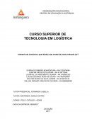 CURSO SUPERIOR DE TECNOLOGIA EM LOGÍSTICA