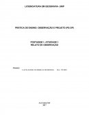 PRÁTICA DE ENSINO: OBSERVAÇÃO E PROJETO (PE:OP)