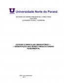 A OBSERVAÇÃO NAS SÉRIES FINAIS DO ENSINO FUNDAMENTAL