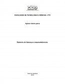 Relatório de liderança e Empreendedorismo