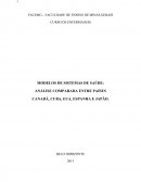 MODELOS DE SISTEMAS DE SAÚDE: ANÁLISE COMPARADA ENTRE PAÍSES CANADÁ, CUBA, EUA, ESPANHA E JAPÃO.