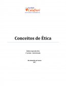 Os Conceitos de Ética