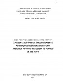 OS CÃES PORTADORES DE DERMATITE ATÓPICA APRESENTANDO TAMBÉM SIMULTANEAMENTE ALTERAÇÕES NO SISTEMA DIGESTÓRIO ATENDIDOS NO HOVET METODISTA NO PERIODO DE 2009 À 2016