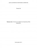 Resenha crítica: The Devil Lies in Details! How Crises Build up Within Organizations.