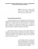 AS PRINCIPAIS ALTERAÇÕES TRAZIDAS PELA LEI 13.129/15 E A POSSIBILIDADE DA ANULAÇÃO DA SENTENÇA ARBITRAL