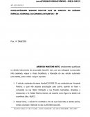 EXCELENTÍSSIMO SENHOR DOUTOR JUIZ DE DIREITO DO JUIZADO ESPECIAL CRIMINAL DA COMARCA DE SANTOS – SP