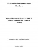 Analise Literária do Livro - A Iliada de Homero”Adaptada por Frederico Lourenço