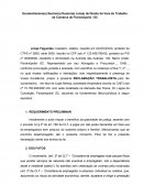 Excelentíssimo(a) Senhor(a) Doutor(a) Juiz(a) de Direito da Vara do Trabalho da Comarca de Florianópolis / SC