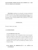 EXCELENTÍSSIMO SENHOR DOUTOR JUIZ DE DIREITO DA 1ª VARA CÍVEL DA COMARCA DE ANÁPLOIS/GO