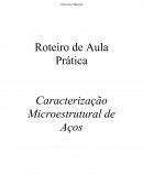 A Caracterização Microestrutural de Aços