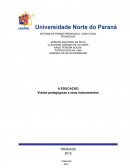 A EDUCAÇÃO: Visões pedagógicas e seus ensinamentos