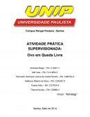 ATIVIDADE PRÁTICA SUPERVISIONADA OVO QUEDA LIVRE