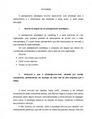 O Planejamento estratégico envolve desenvolver uma estratégia para a sobrevivência e o crescimento das empresas a longo prazo