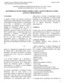 DETERMINAÇÃO DE FERRO EMPREGANDO 1,10-FENATROLINA COMO AGENTE CROMOGÊNICO