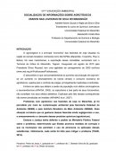 A SOCIALIZAÇÃO DE INFORMAÇÕES SOBRE AGROTÓXICOS USADOS NAS LAVOURAS DE SOJA