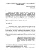 Índice de movimentação de gado para abate no município de Primavera de Rondônia, com modelo estatístico