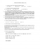 Revisão de matemática básica