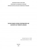 OS CONTRIBUINTES EM ACIDENTES DE TRÂNSITO URBANO