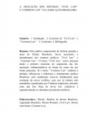 Artigo Cientifico- A aplicação do Civil Law e Common Law no Brasil