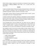 Resumo Molina Expansão das licenciaturas em Educação do Campo: desafios e potencialidades