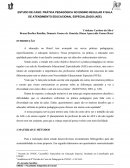 ESTUDO DE CASO PRÁTICA PEDAGÓGICA NO ENSINO REGULAR X SALA DE ATENDIMENTO EDUCACIONAL ESPECIALIZADO (AEE)
