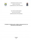 O LETRAMENTO ATRAVÉS DA ARTE: O CORDEL E A REALIDADE SOCIAL DOS MORADORES DE ASSENTAMENTOS