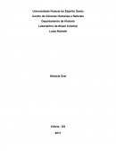 A História da História Oral no Brasil