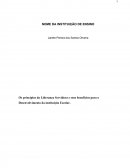 Os Princípios da Liderança Servidora e seus benefícios para o Desenvolvimento da instituição Escolar