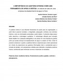 A IMPORTÂNCIA DA AUDITORIA INTERNA COMO UMA FERRAMENTA DE APOIO À GESTÃO: um estudo de caso em uma empresa de abastecimento de água no Pará.